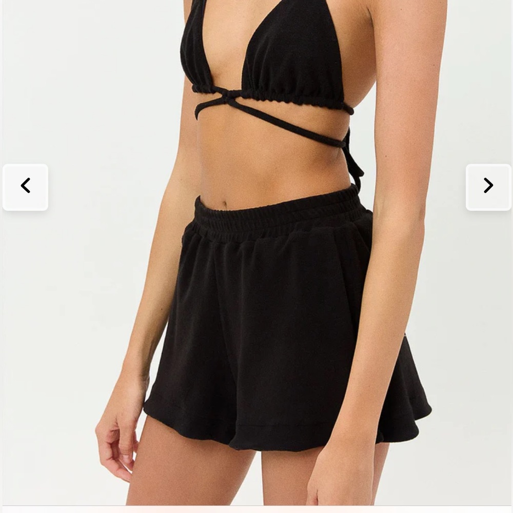 Frankie’s bikinis terrycloth shorts